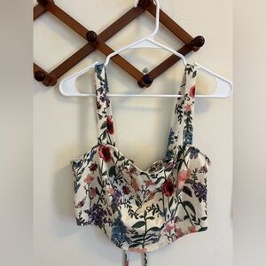 Floral Print Women's Top